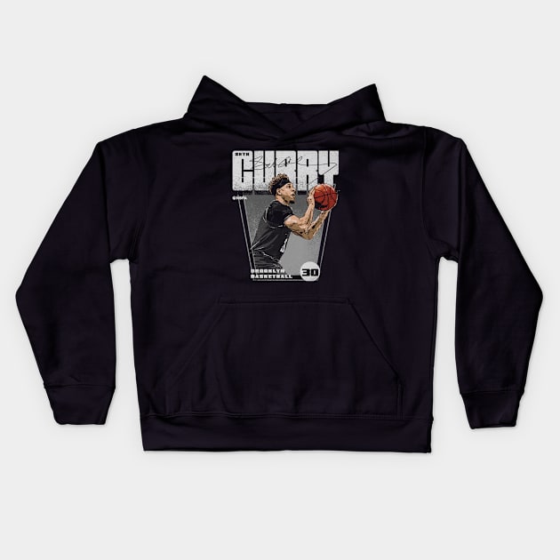 Seth Curry Brooklyn Premiere Kids Hoodie by danlintonpro